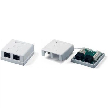 Компьютерная розетка Hypernet RJ45 x2 UTP 5e (MB-UTP2)