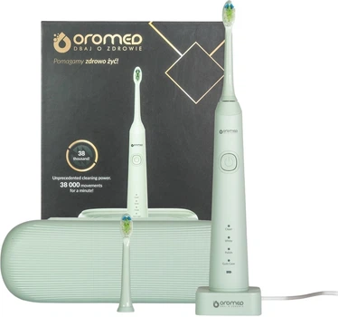 Elektryczna szczoteczka do zębów Oromed Oro-Sonic Professional Green