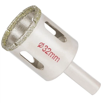 Коронка алмазная Ø32 мм для керамики и стекла 35 мм Sigma 1541321
