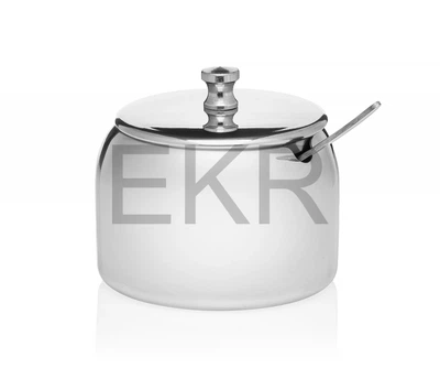 Цукорниця нержавіюча 150 мл з ложкою Frico FRU-061