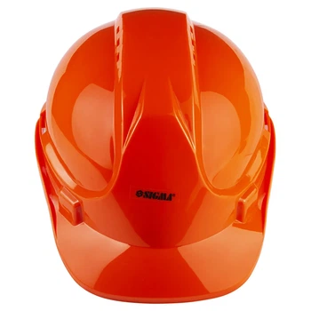 Каска будівельна 8 точок кріплення SIGMA 9414531 HDPE 21,5x29x21 см помаранчева