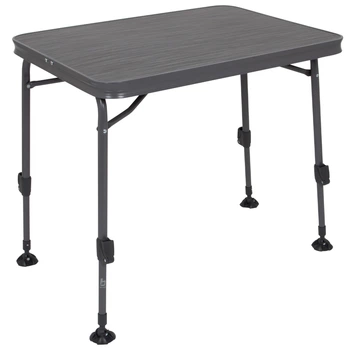 Стіл складаний Bo-Camp Logan 80x60 см, алюмінієвий каркас, до 30 кг, Grey (1404481)