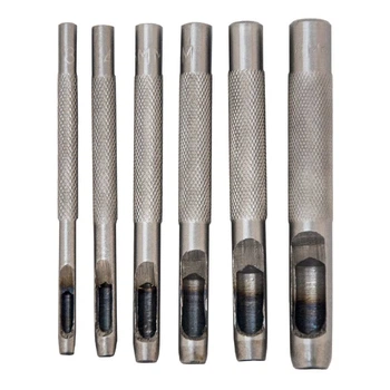 Набор просечек 6 шт 3-8 мм закаленные в PVC пакете