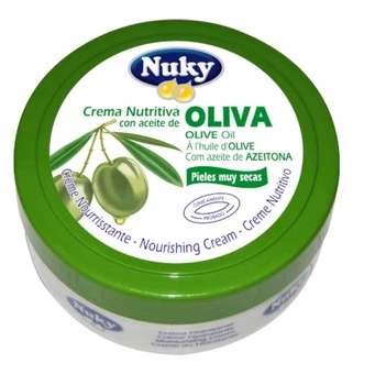 Увлажняющий крем для рук и тела оливковый, Nuky Olive, 200мл