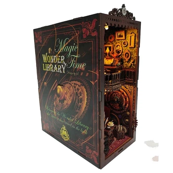 Бук Нук Wonder library Book Nook DIY Бібліотека Чудес Інтерьерний конструктор SL-06