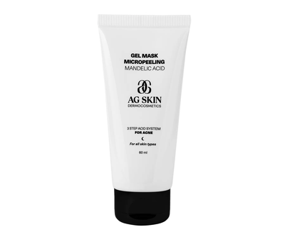 Микропилинг для лица с миндальной кислотой AG SKIN Micropeeling mandelic acid 60 мл