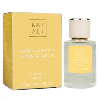 Женская парфюмированная вода No Brand версия Kayali Capri in a Bottle Lemon Sugar | 14 60 мл