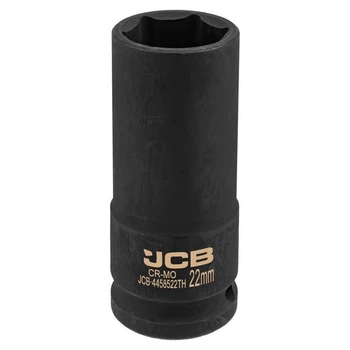 Головка ударна глибока тонкостінна 1/2" 22 мм (6-гр.) | 59531 | JCB