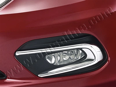 Накладки хромовані на протитуманні фари Fiat Tipo 2016-, OmsaLine 2542103