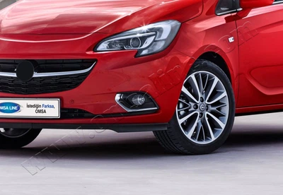 Накладки хромовані на протитуманні фари (2шт) Opel Corsa E 2015-, OmsaLine 5242103