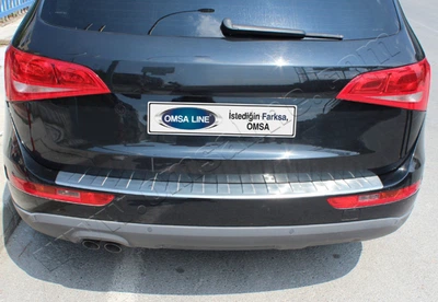 Накладка хромована на задній бампер Audi Q5 2008-, OmsaLine 1108093T