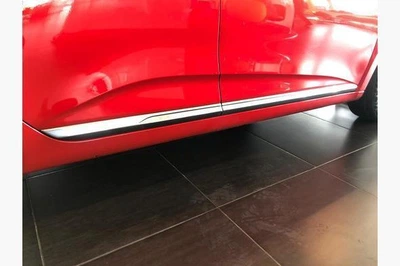 Накладки хромовані на молдинги дверей Renault Clio 5 2019-, Carmos 64551586