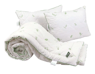 Комплект Руно одеяло 200x220 и 2 подушки 50x70см (925.52_Bamboo Style_demi)