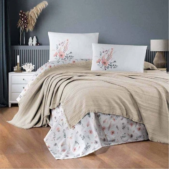 Плед First Choice Sole Pique Cappuccino 220*240 см