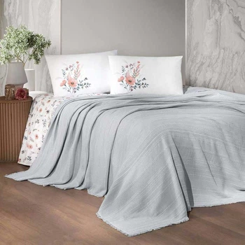 Плед First Choice Sole Pique Grey 220*240 см