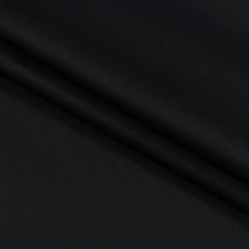 Ткань саржа TWILL-240 цвет черный (240г/м.кв150см пог.м) 172169