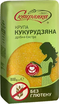 Крупа кукурудзяна без глютену Сквирянка 800 г