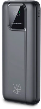 УМБ MAKE 10000 mAh 22.5W Basic PD/QC 3.0/QC 4.0+ Black (MPB-108BK)