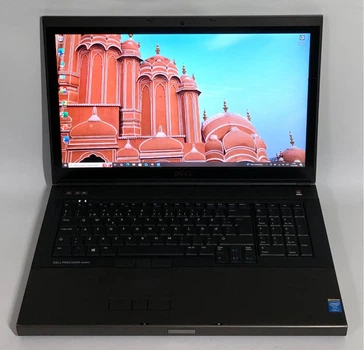 Ноутбук Dell Precision M6800 - 17,3" FullHD тачскрин / i7-4900MQ / 16gb / 256gb ssd / NVIDIA Quadro K4100M, 4GB / Windows 10 Pro, Б/у