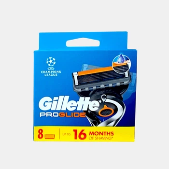 Змінні картриджі для гоління (леза касети) чоловічі Gillette Fusion Proglide, 8 шт