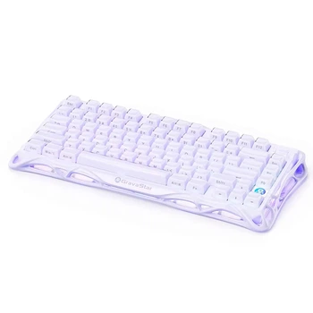 Ігрова клавіатура GravaStar Mercury V75 (Lavender Purple)