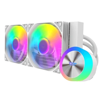Система жидкостного охлаждения DARKFLASH DG240 WHITE