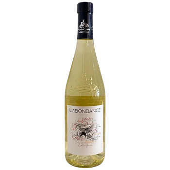 Вино L’Abondance біле сухе 12% 0,75 л (Франція)