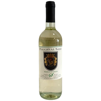 Вино Poggio Al Sale сухе біле 12,5% 0,75л (Італія)