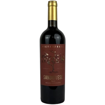 Вино Pietraforte Sangiovese червоне сухе 12.5% 0.75 л (Італія)