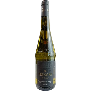 Вино Muscadet Sevre Maine Tresor Loire біле сухе 12% 0,75 л (Франція)