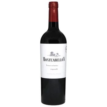 Вино Monteabellon червоне сухе 14% 0.75 л (Іспанія)