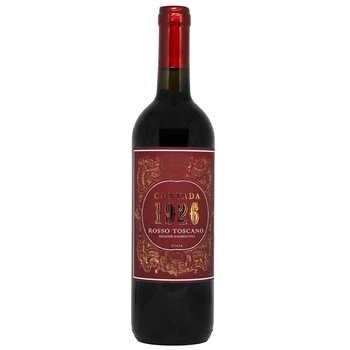 Вино Coli Toscana червоне сухе 12.5% 0.75 л (Італія)