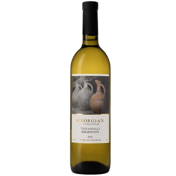 Вино Chigogidze Цинандалі біле сухе 12% 0.75 л (Грузія)