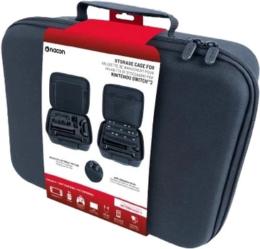 Чохол Nacon Storage Case XXL для Nintendo Switch 2 Black (3665962029123)