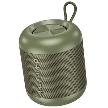 Bluetooth колонка Borofone BR102 Gratificado Sports 5 Вт 84x84x103 мм Сосновый зеленый