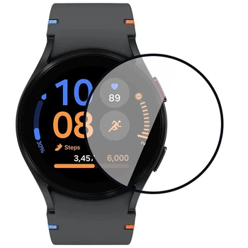 Полімерна плівка 3D для Samsung Galaxy Watch FE 40mm анти-відблиск чорна 0,25 мм