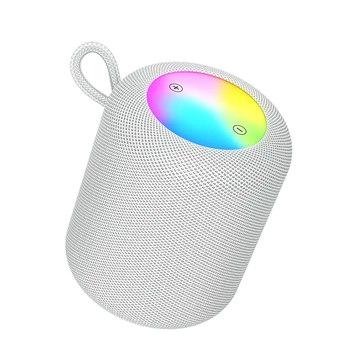 Портативная Bluetooth колонка Hoco HC30 Oceano для музыки и подкастов с FM радио и функцией TWS серый