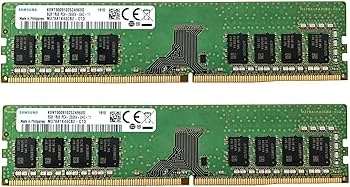 Комплект оперативной памяти для ПК Samsung 16GB (2x8GB) DDR4 2666MHz UDIMM 1Rx8 (M378A1K43DB2-CTD)