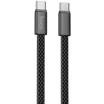 Дата кабель HOCO X125 Exceso Type-C to Type-C 60W (1m) (Black) (257324)
