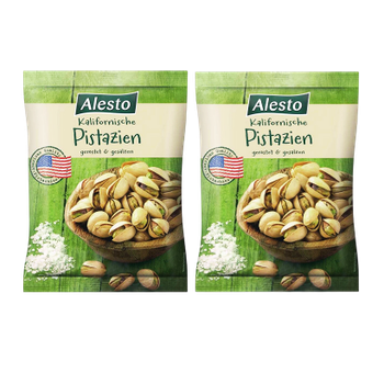 Набор Фисташки 2шт Alesto Соленые Поджаренные 250g