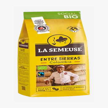 Органический кофе в зернах La Semeuse Entre Sierras Colombia BIO, 500 г