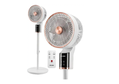 Вентилятор підлоговий MalTec Airly3000WH-PRO 60 Вт з 3D осциляцією пультами таймером та ароматерапією 114856