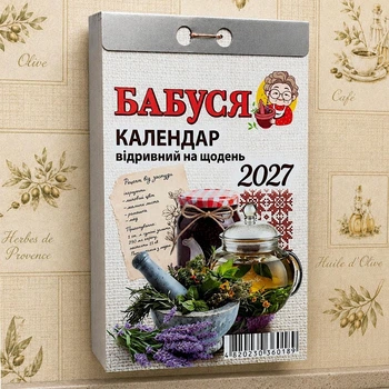 Календарь отрывной «Бабкшка» 2027 на каждый день, на украинском языке