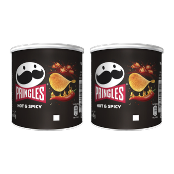 Набор Чипсы 2шт Pringles Mini Hot & Spicy 40g