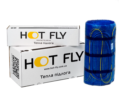 Нагрівальний мат двожильний HOT FLY HFM 1.50, 1.5 м. кв.