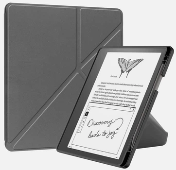 Чехол Smart Case на Amazon Kindle Scribe 2024 (10.2") / чехол для планшета с функцией подставки / серый