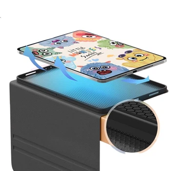 Чехол Jiangming, совместимый с планшетом Honor Tablet 10, 12,1-дюймовая модель 2025 года, Soft Light Edition/Standard Edition, защитный чехол для планшета Honor, тонкий, обеспечивает полную защиту от ударов и подходит для офиса, учебы и творчества.