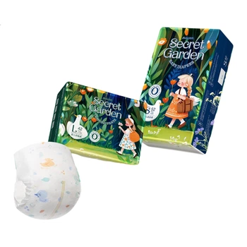 Подгузники Beixiu Secret Garden на липучках, размер XXL, 76 шт (для детей 25-30 кг)