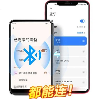 MP3/MP4-плеєр FAMUE PF31 з доступом до Інтернету через WiFi, 4 ГБ оперативної пам'яті, портативний музичний плеєр MP5, Android 10, Bluetooth-колонка для відео та електронних книг, 4-дюймовий екран, Bluetooth-пакет