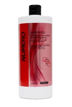 Шампунь для окрашенных и мелированных волос Защита цвета Brelil Numero Hair Professional с экстрактами Граната 1000 мл